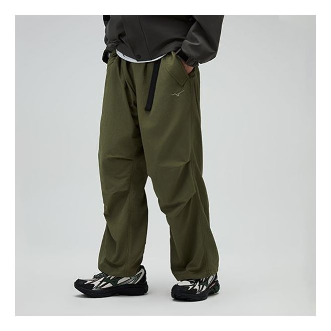 Mizuno Essentials Casual Pants 'Green' K2CF41D3 - 3
