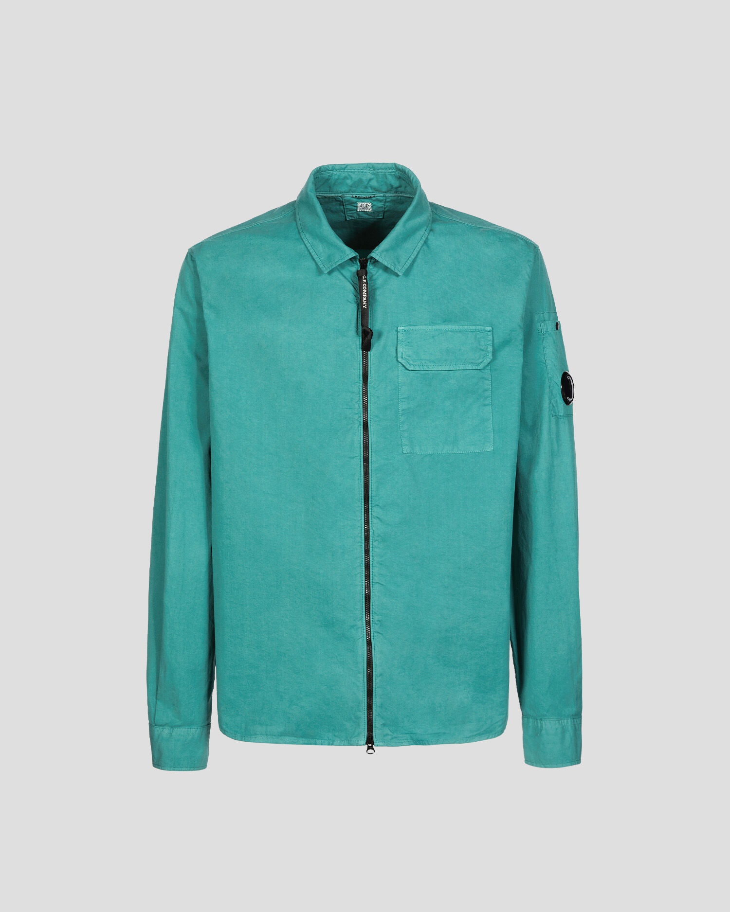 Gabardine Zipped Shirt - 1