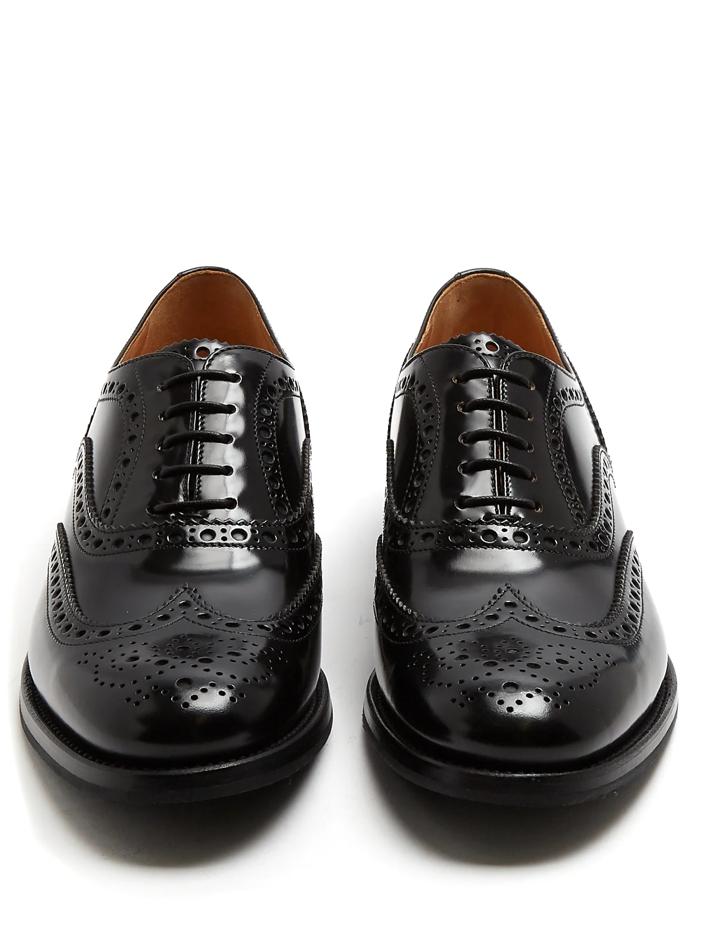 Burwood leather brogues - 5