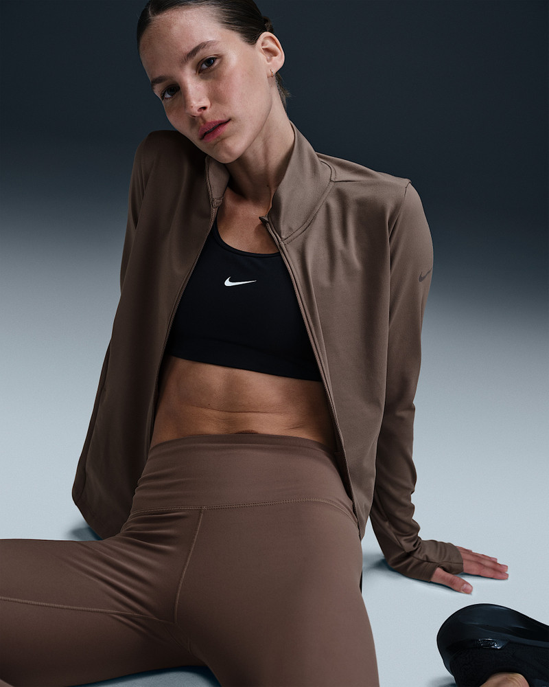 Nike One Women's Dri-FIT Full-Zip Mid Layer 3