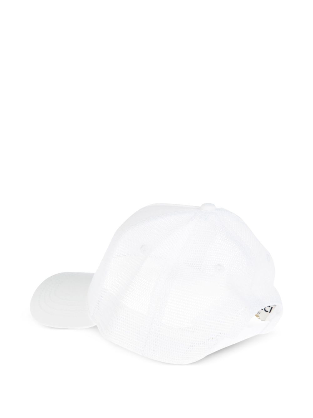 logo-print mesh-panel cap - 2