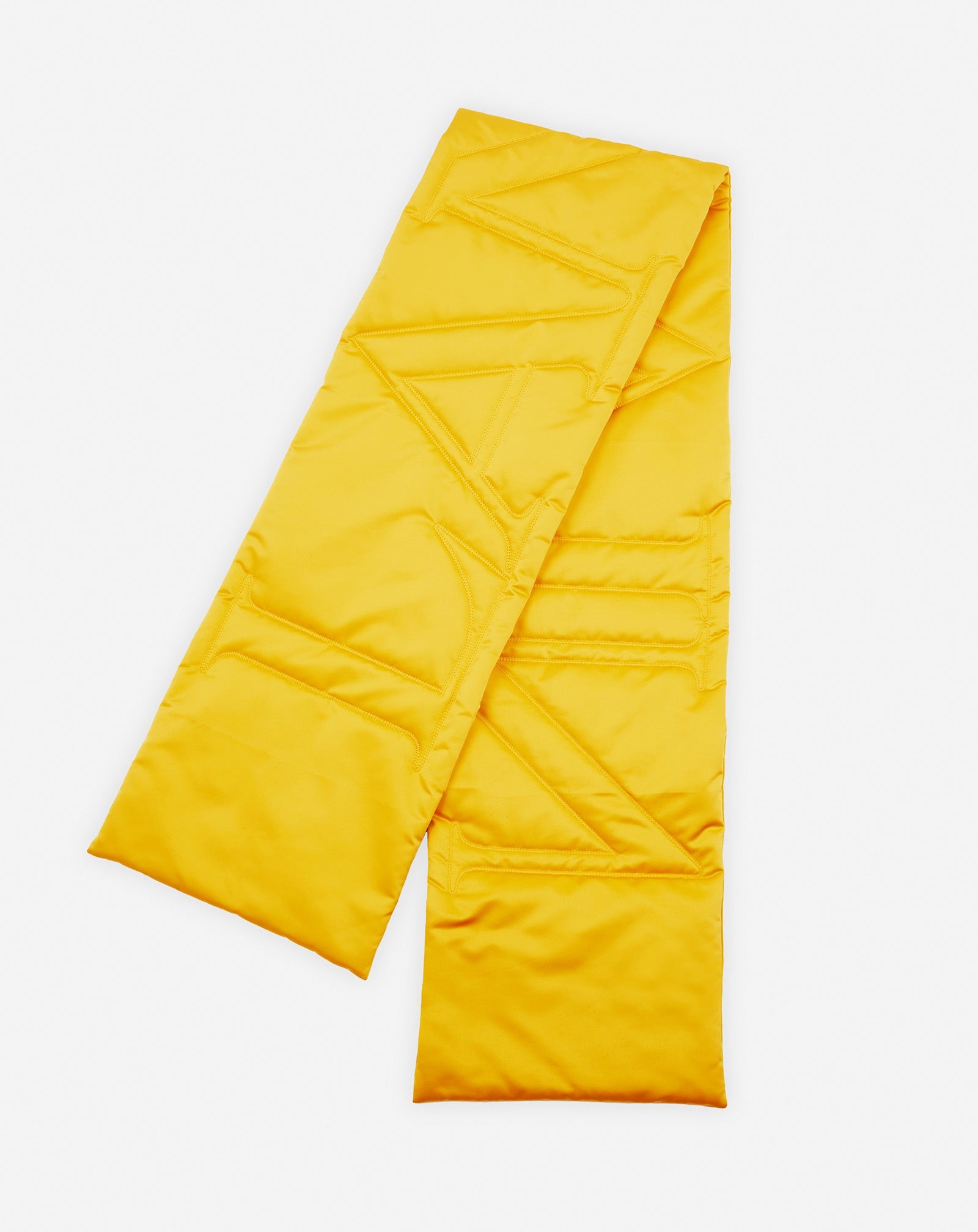 LANVIN SATIN QUILTED SCARF - 1