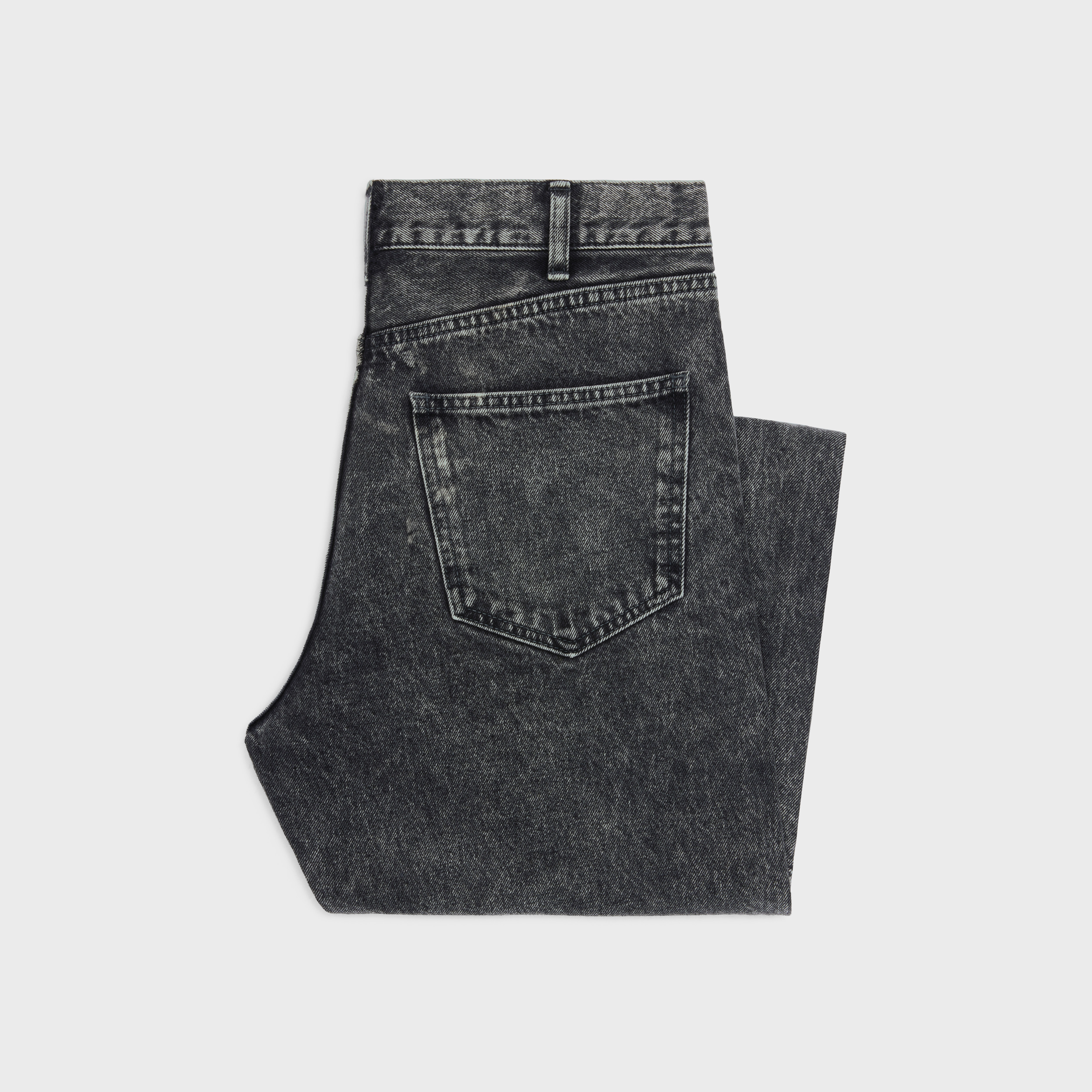 KURT JEANS IN ACID GREY WASH DENIM - 2