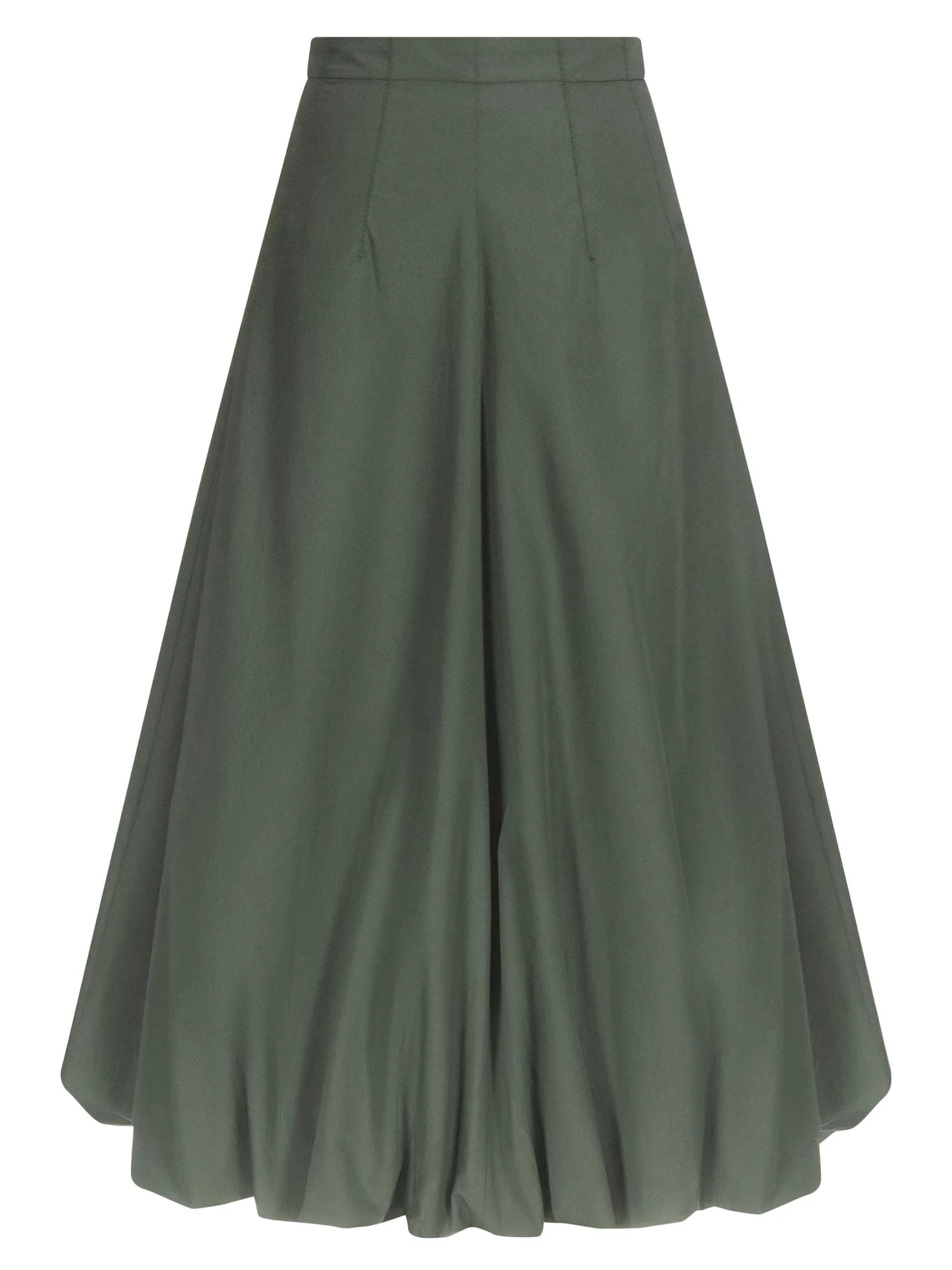Women's Full Intentions Cotton Bubble Midi-Skirt - Rosin - 1