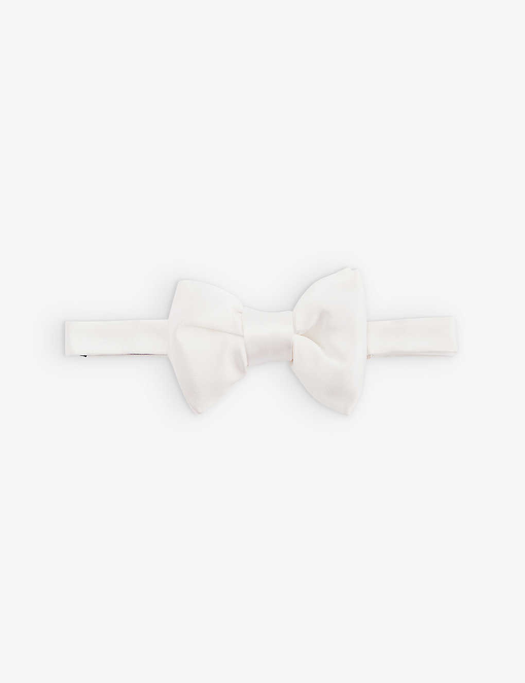 GG-plaque silk bow tie