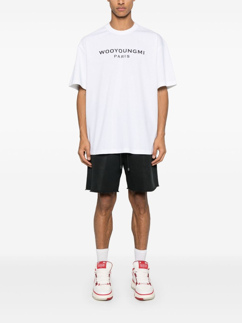 Wooyoungmi logo-print cotton T-shirt outlook