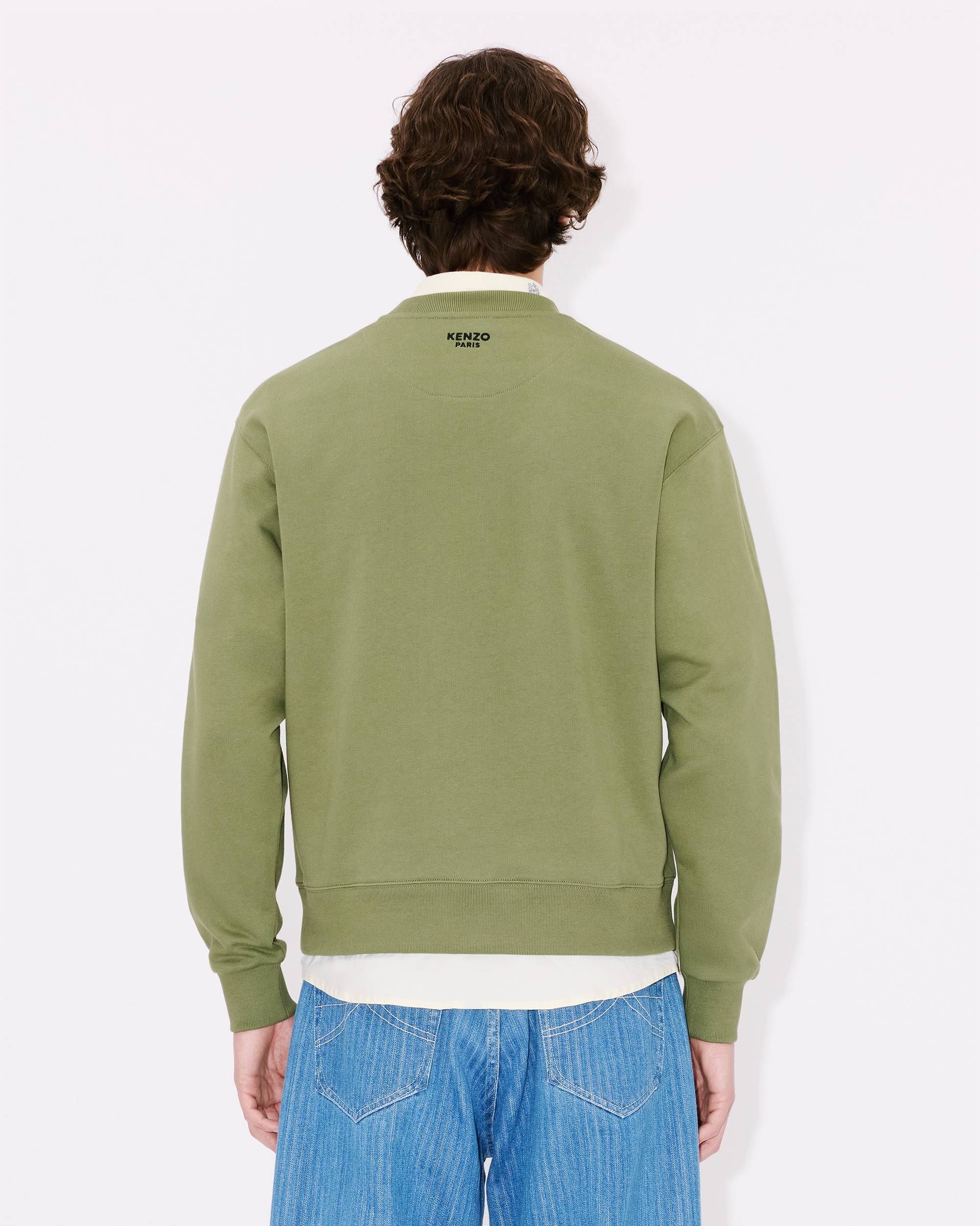 'KENZO Pop' embroidered sweatshirt in cotton - 4