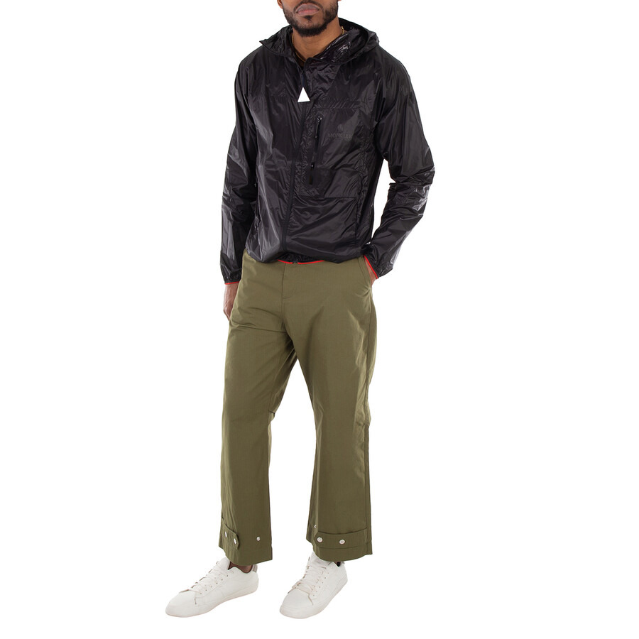 Moncler Green Technical Utility Pants, Size Medium - 4