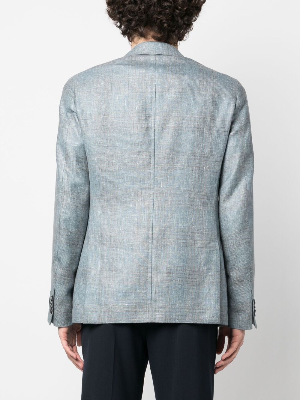 single-breasted blazer - 4