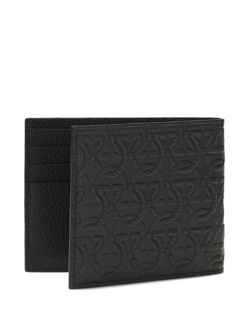 FERRAGAMO logo-pattern wallet outlook