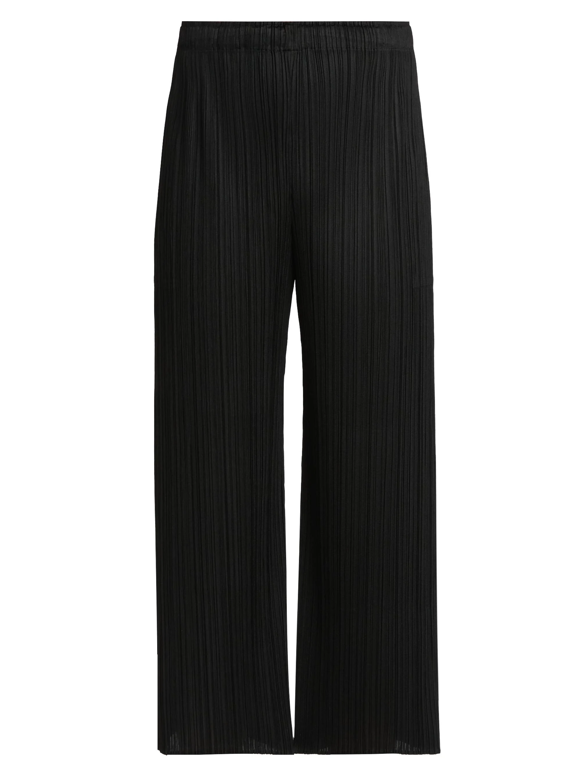 Women's Monthly Colors: February Rib-Knit Pants - Black - 1