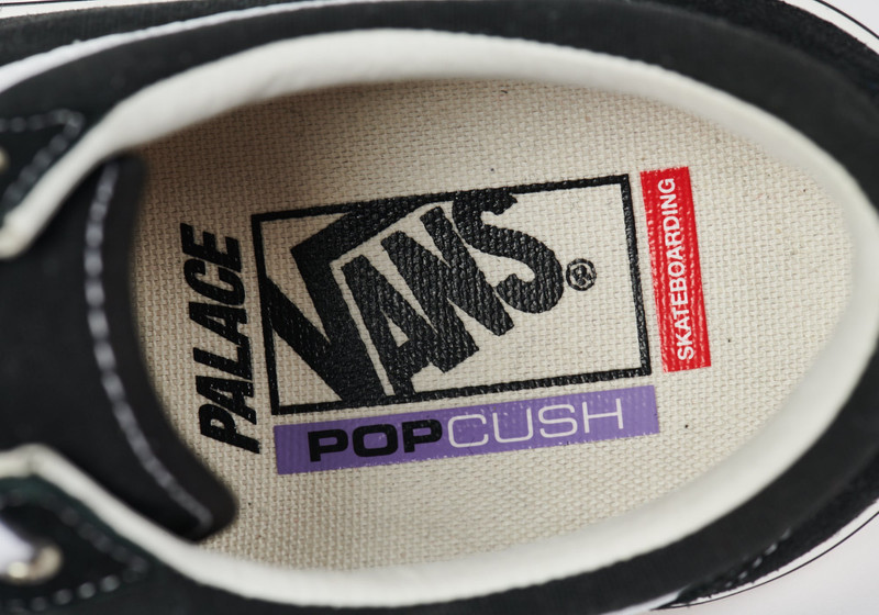 PALACE VANS SKATE OLD SKOOL BLACK / WHITE 8