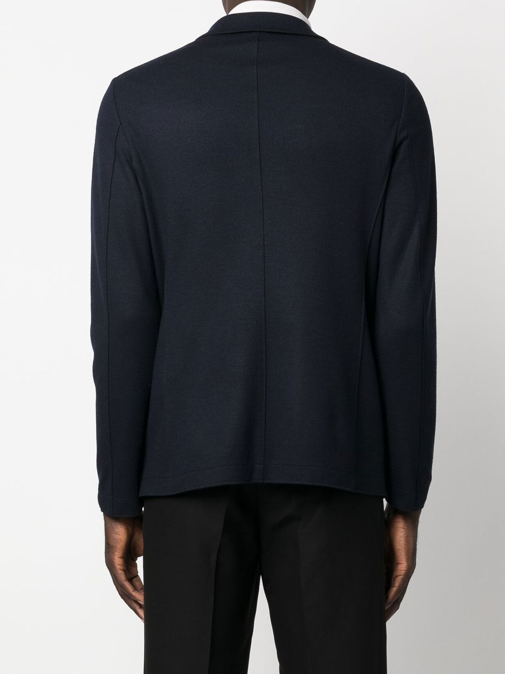 virgin-wool single-breasted blazer - 4
