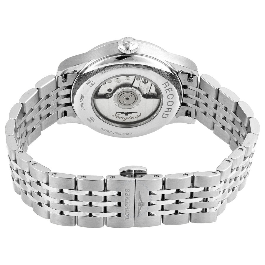 Longines Record Automatic Silver Dial Ladies Watch L2.321.4.72.6 - 3