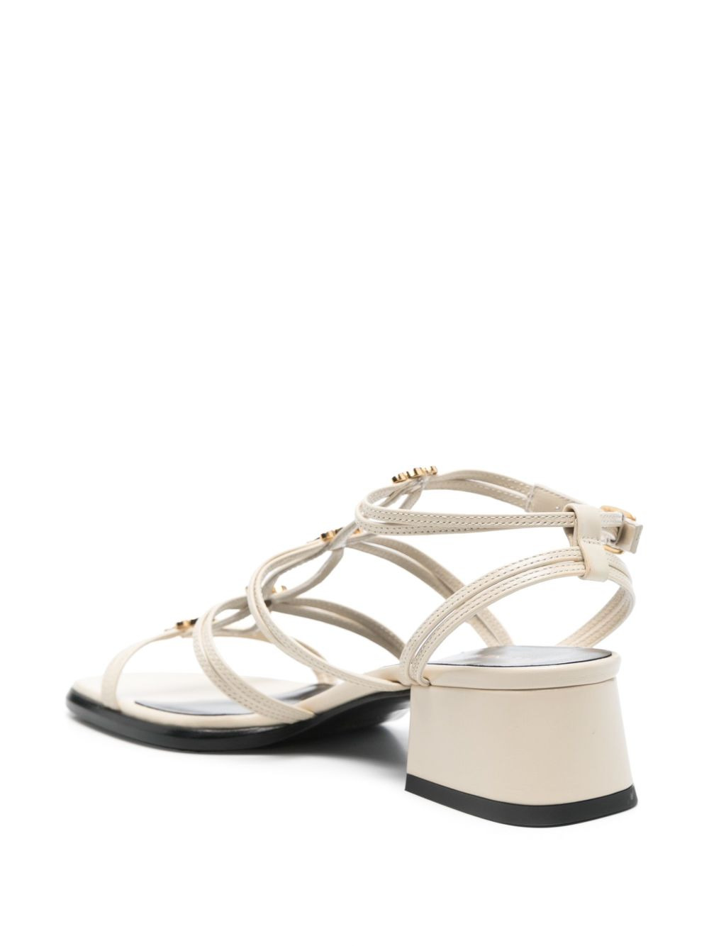 Celine Women Clemence Leather Sandals - 4