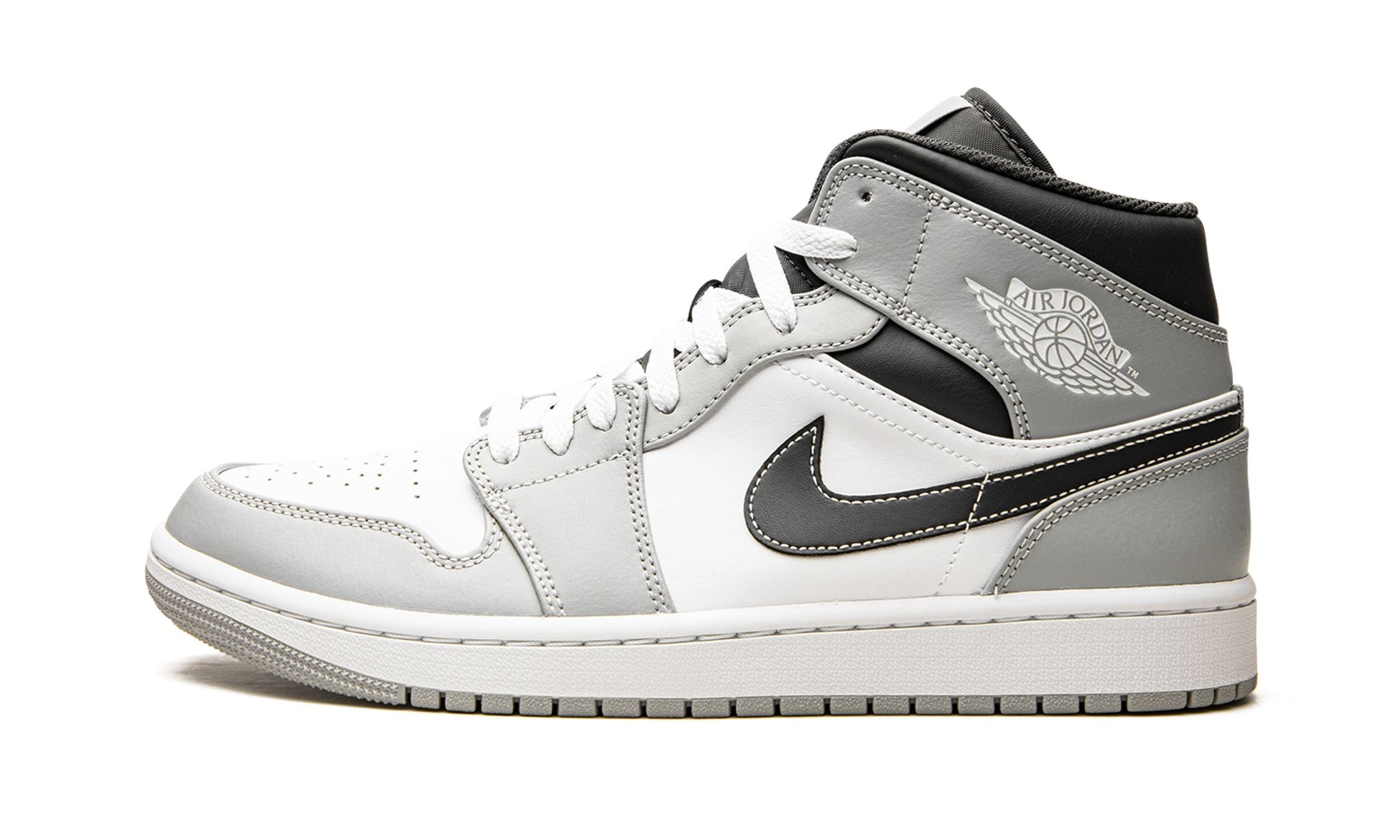 Air Jordan 1 Mid "Light Smoke Grey 2.0" - 1