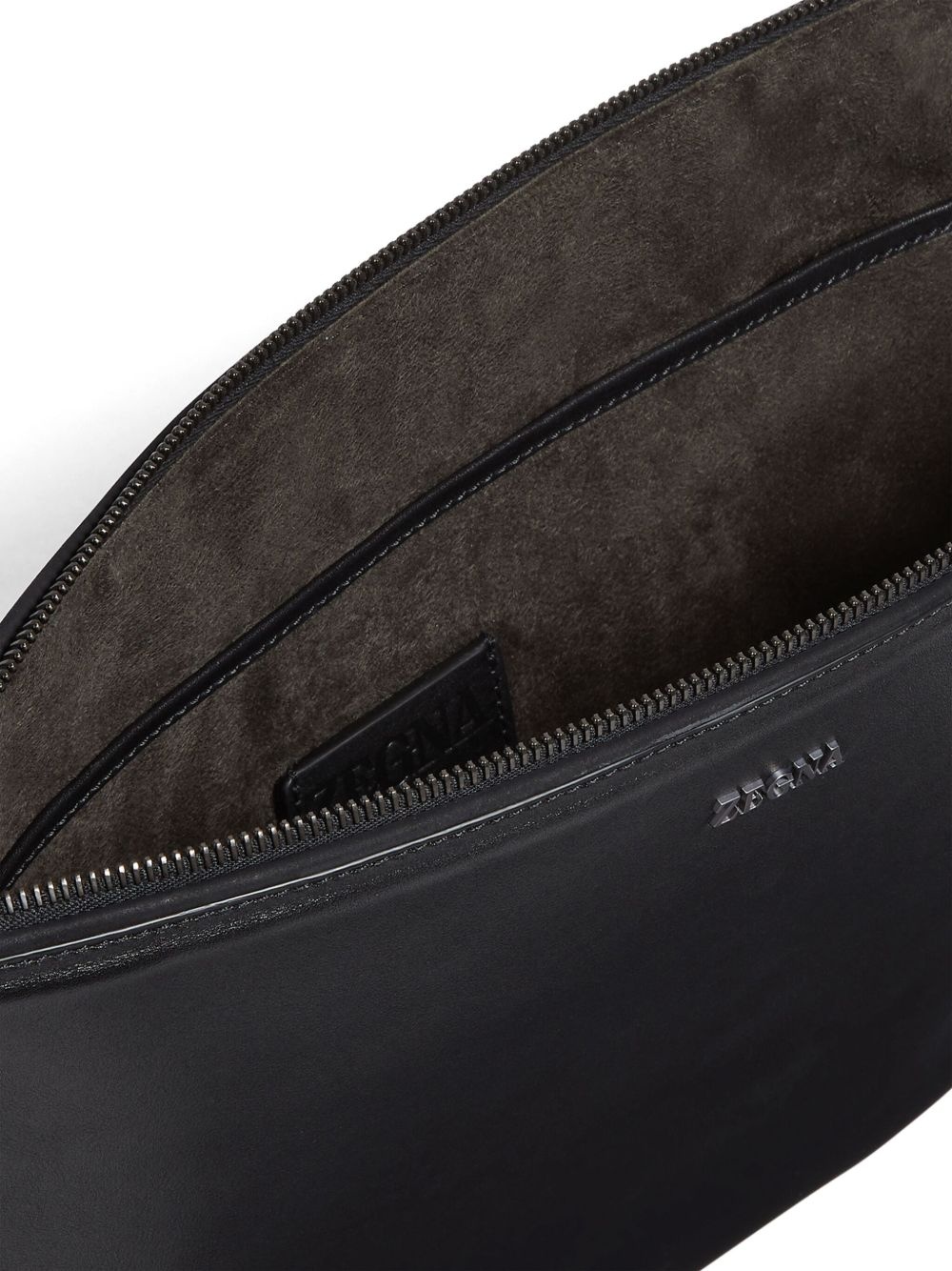 leather clutch bag - 5