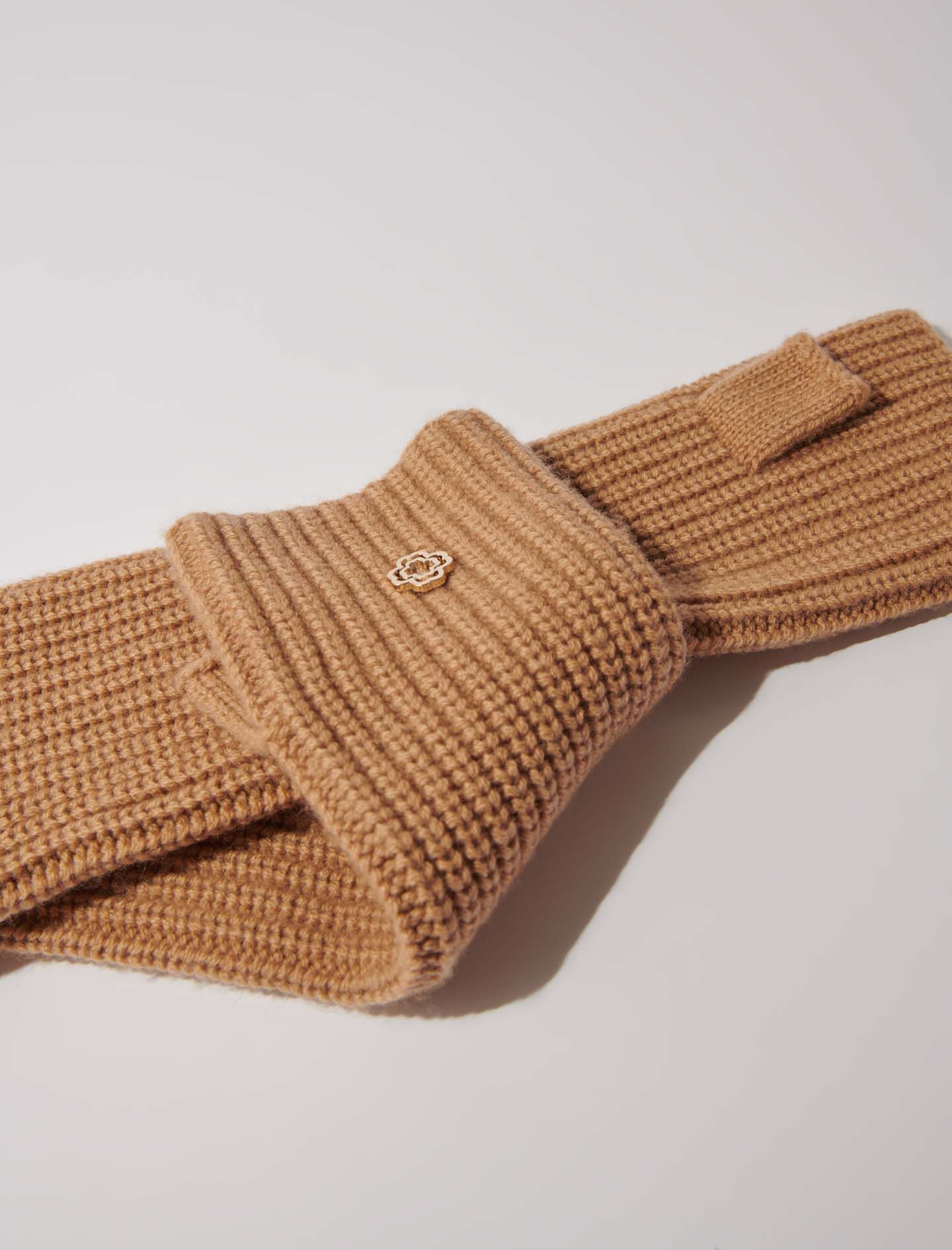 Wool and cashmere mittens - 5