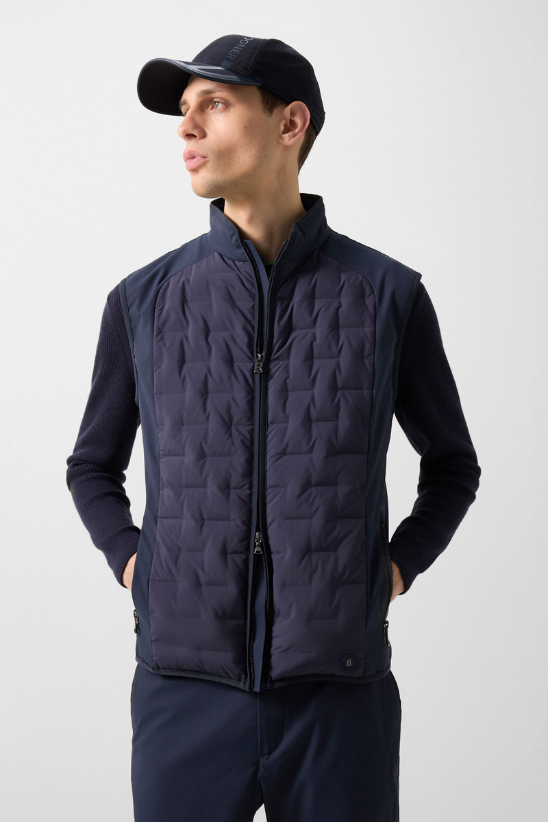 Dane hybrid vest in Navy blue 2