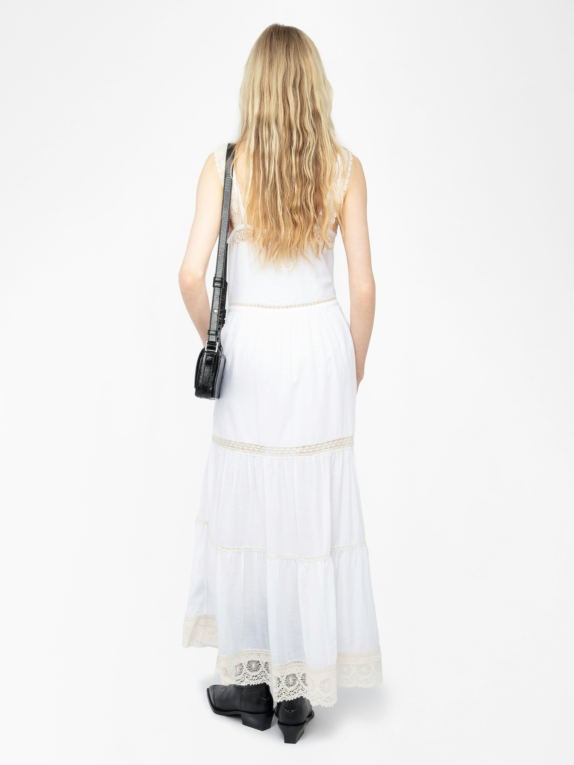 Relite Long Lingerie Style Dress - 4