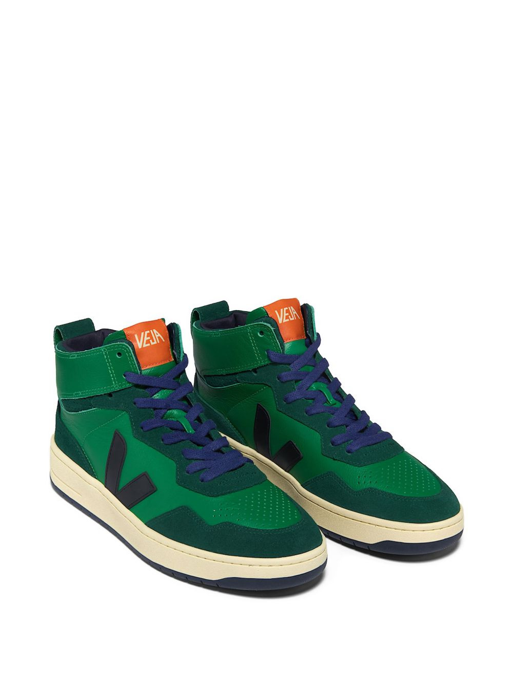 V-95 V-logo high-top trainers - 2