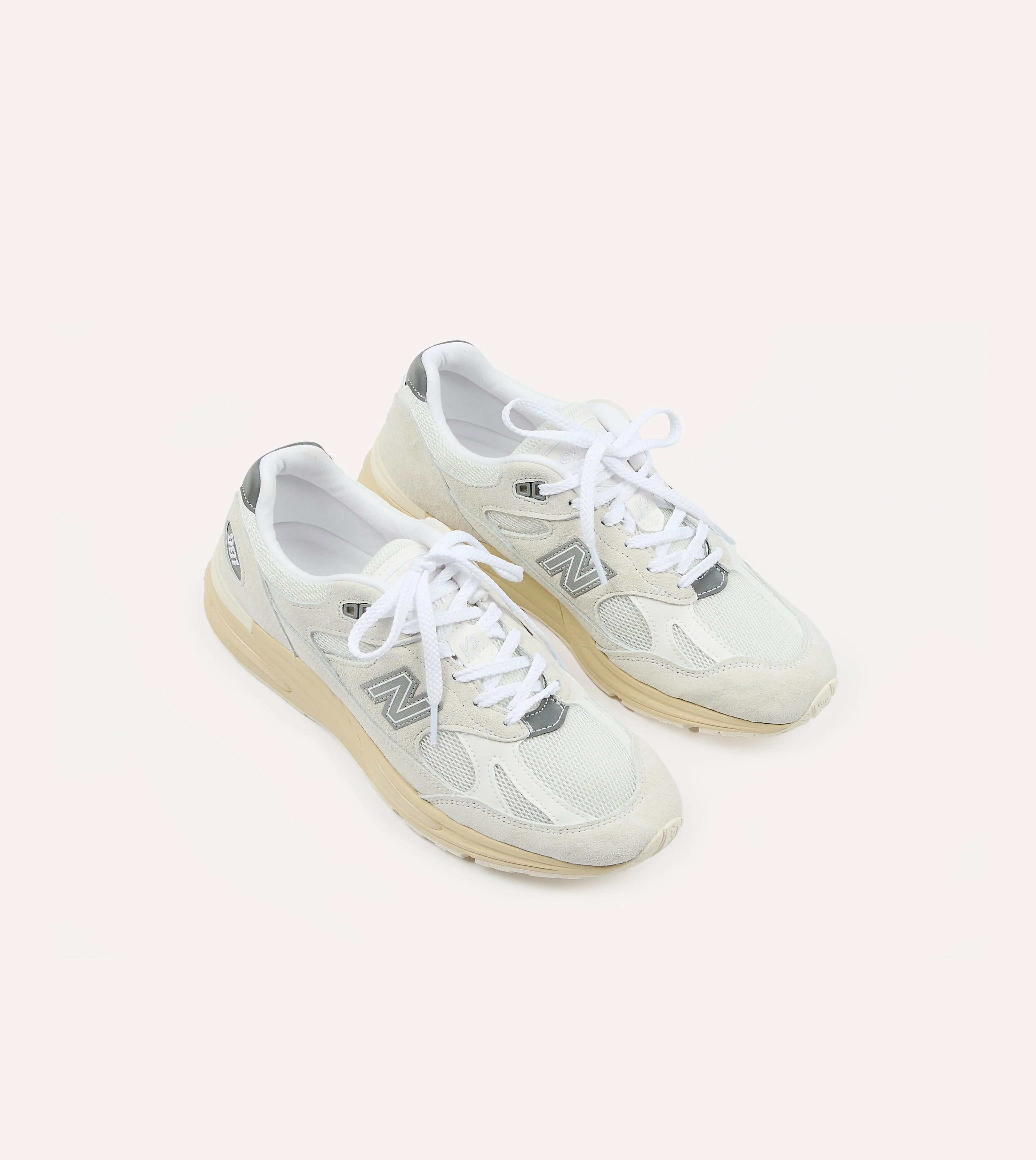 New Balance Neutral 'Elevated Essentials' Made in UK 991v2 Trainers - 1