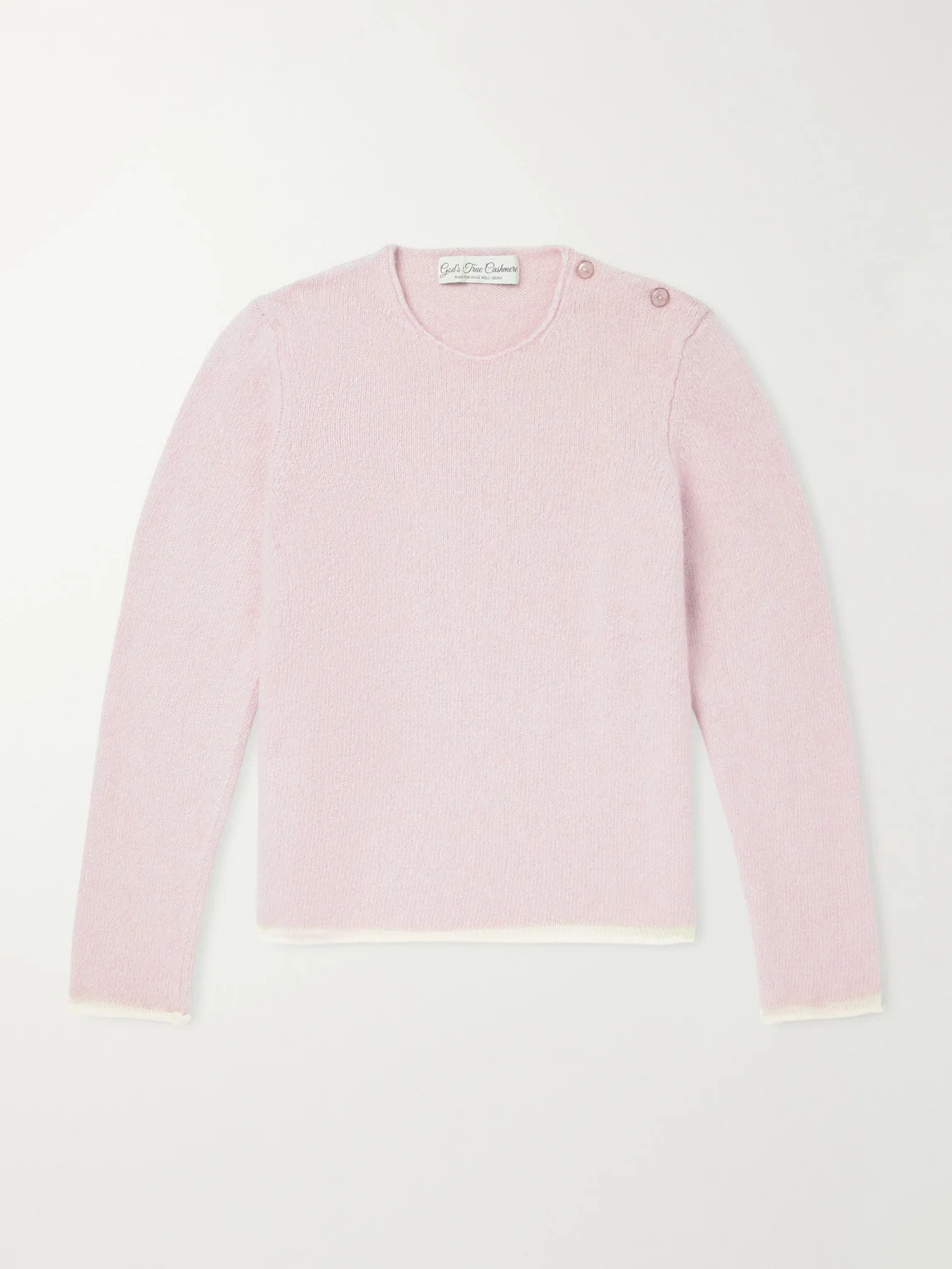 Bouclé Cashmere Sweater - 1