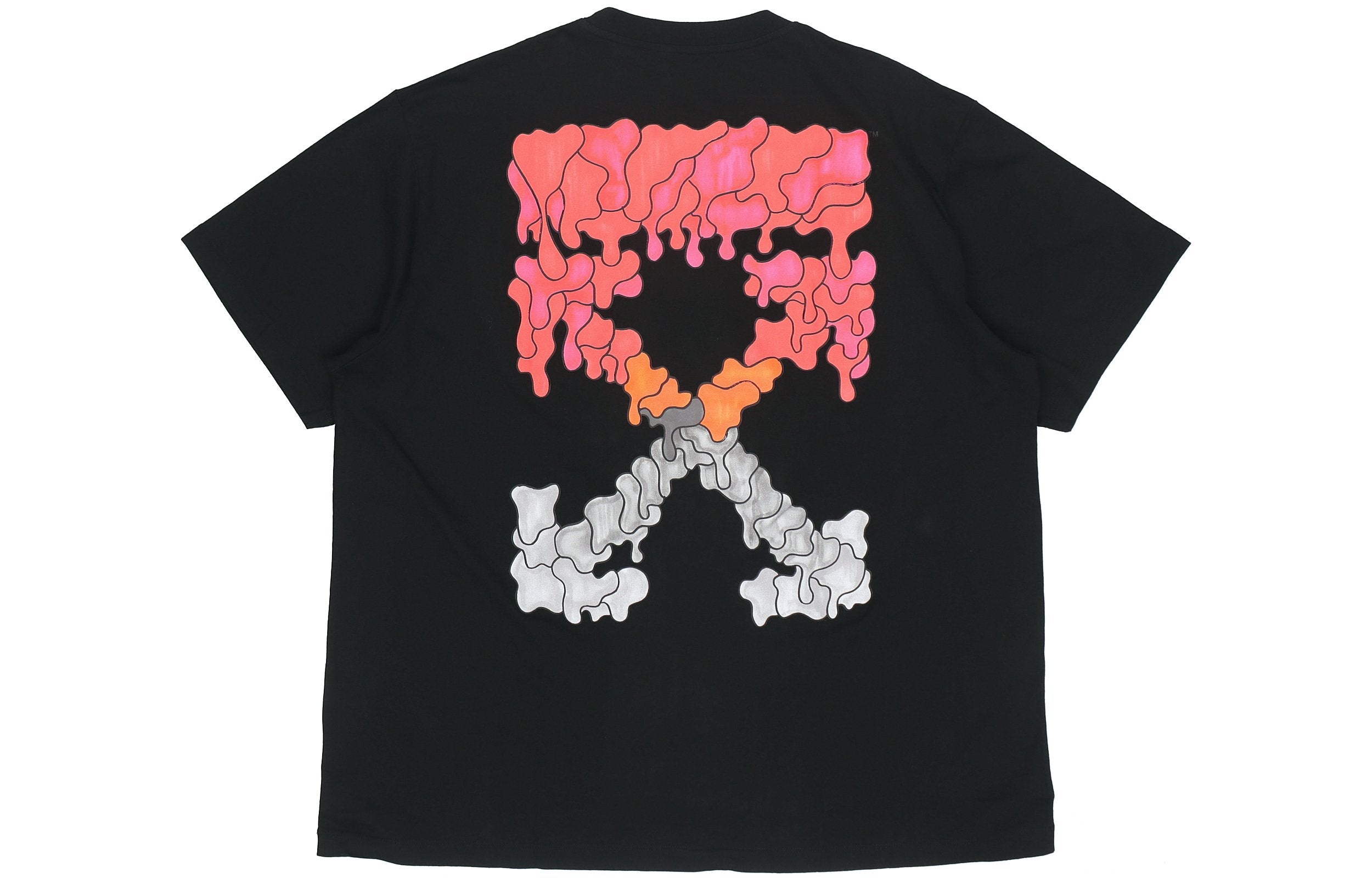 Off-White Red Marker Over Tee 'Black' OMAA038S21JER0021025 - 4