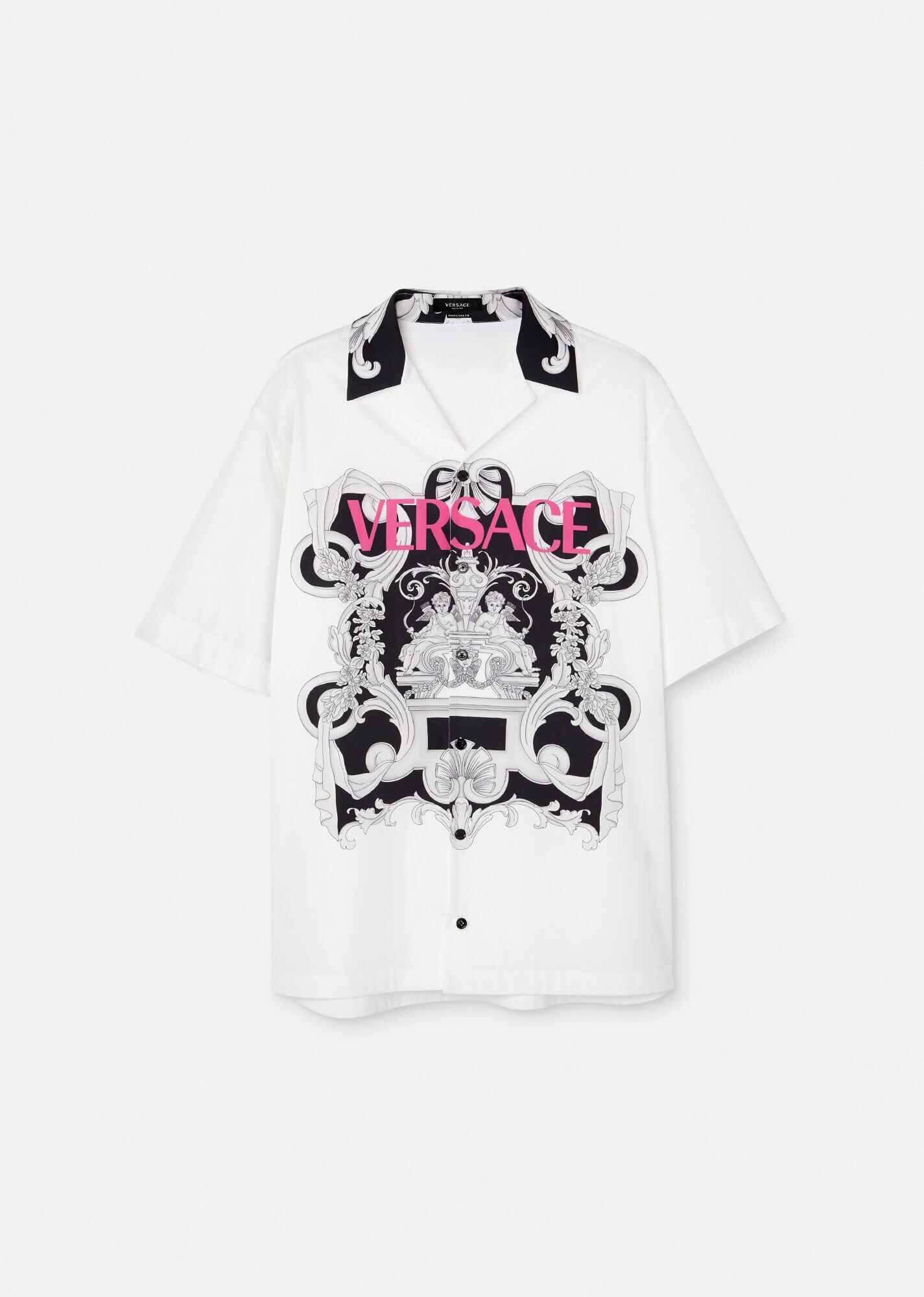 Silver Baroque Logo Shirt - 1