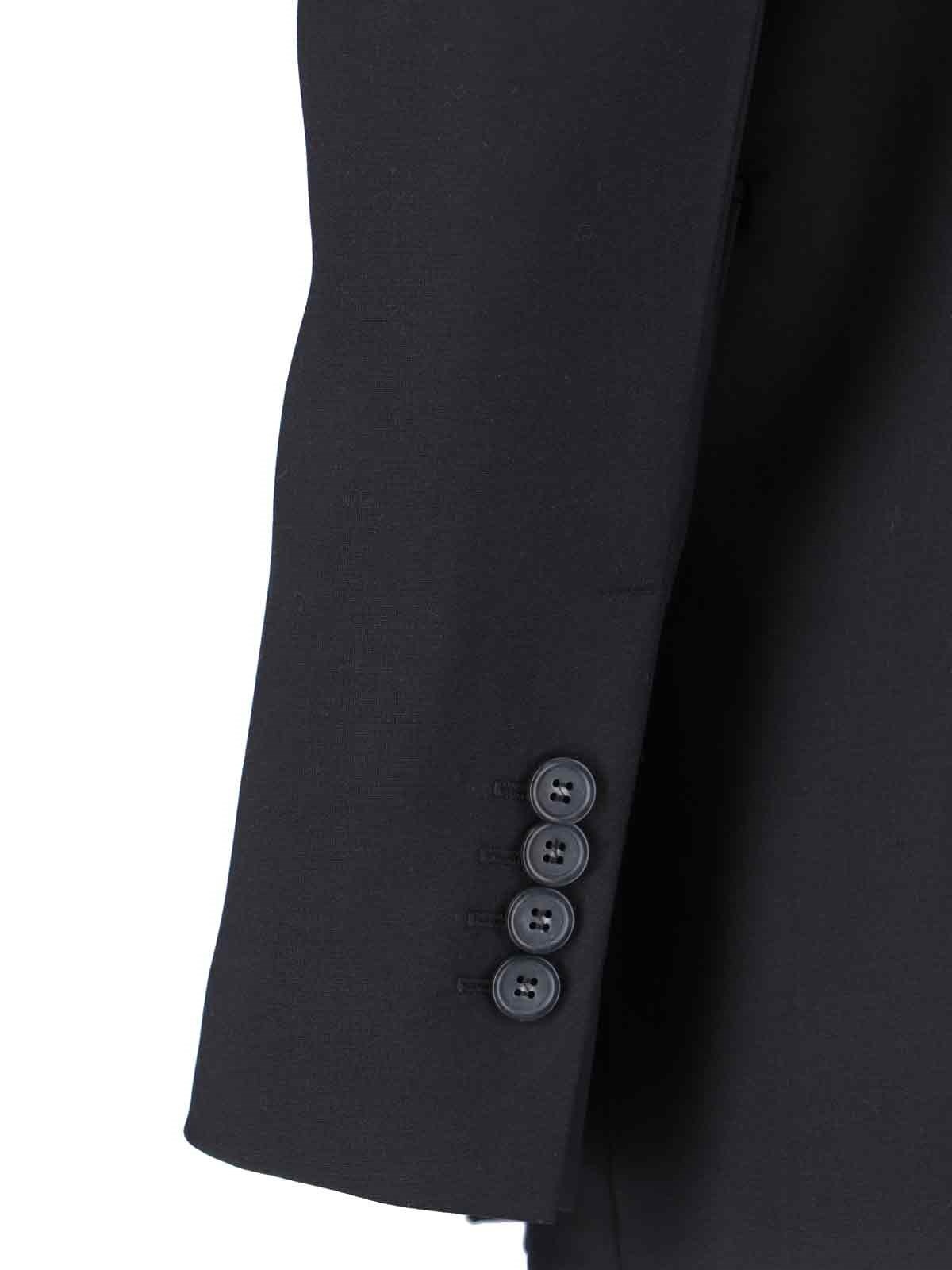 DOUBLE-BREASTED VIRGIN WOOL BLAZER - 3