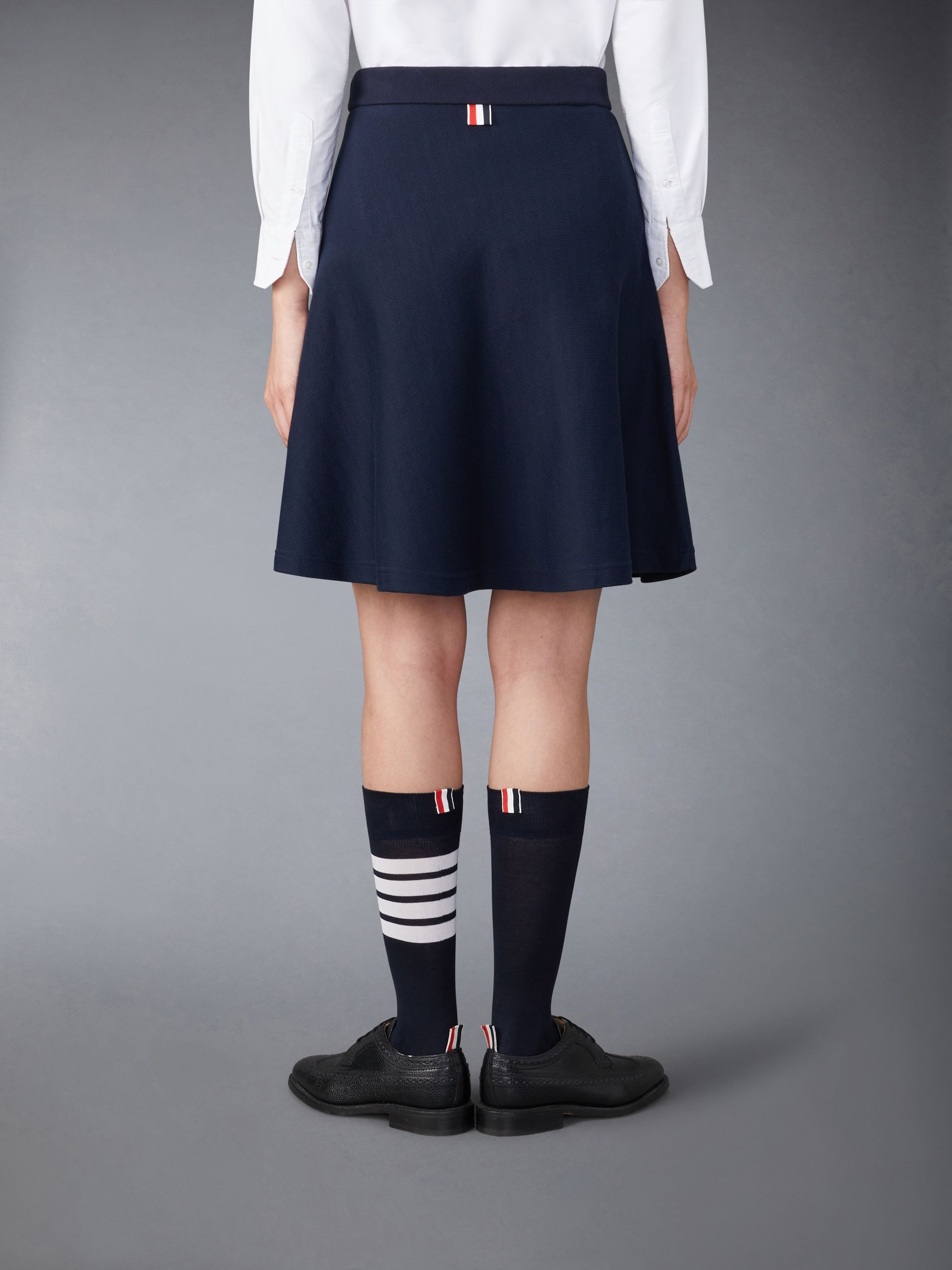 Cotton Midi Flare Skirt - 3