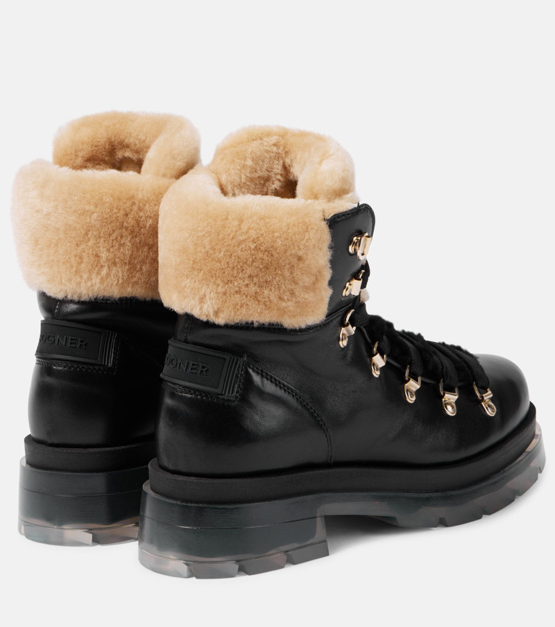 BOGNER Swansea leather lace-up boots outlook