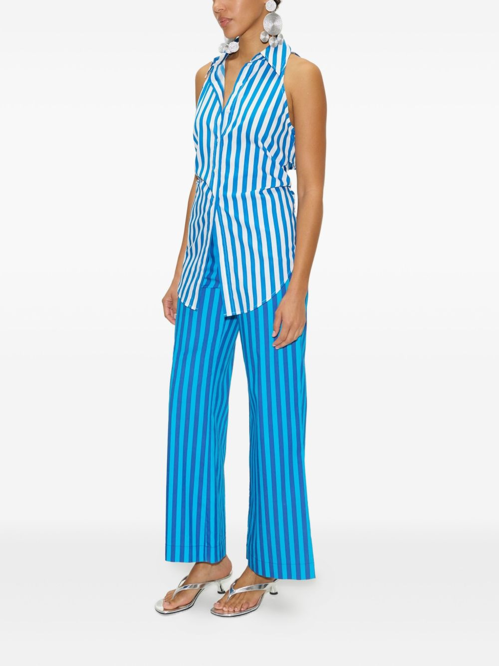 Pia poplin trousers - 3