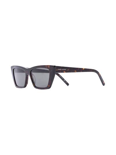 SAINT LAURENT SL 276 rectangular-frame sunglasses outlook