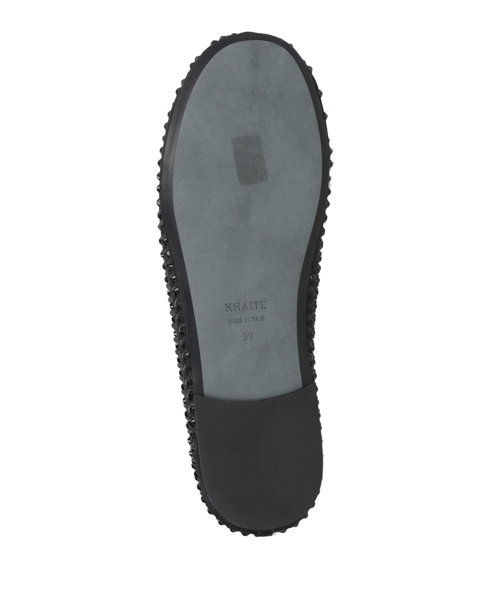Black Women's Ballet Flats - 5