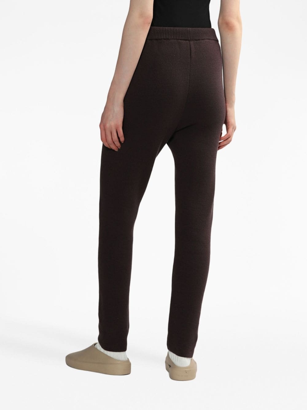 drawstring track pants - 4