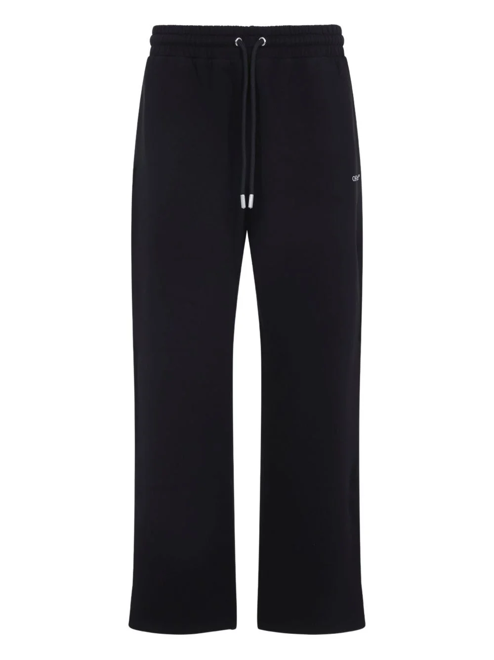 embroidered-logo trousers - 1