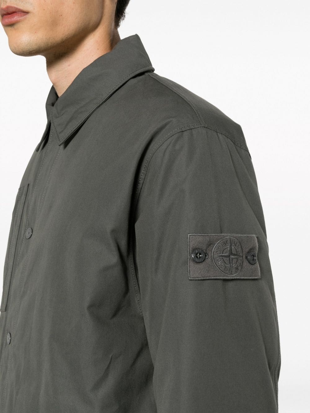 Stone Island Gray Patch Jacket