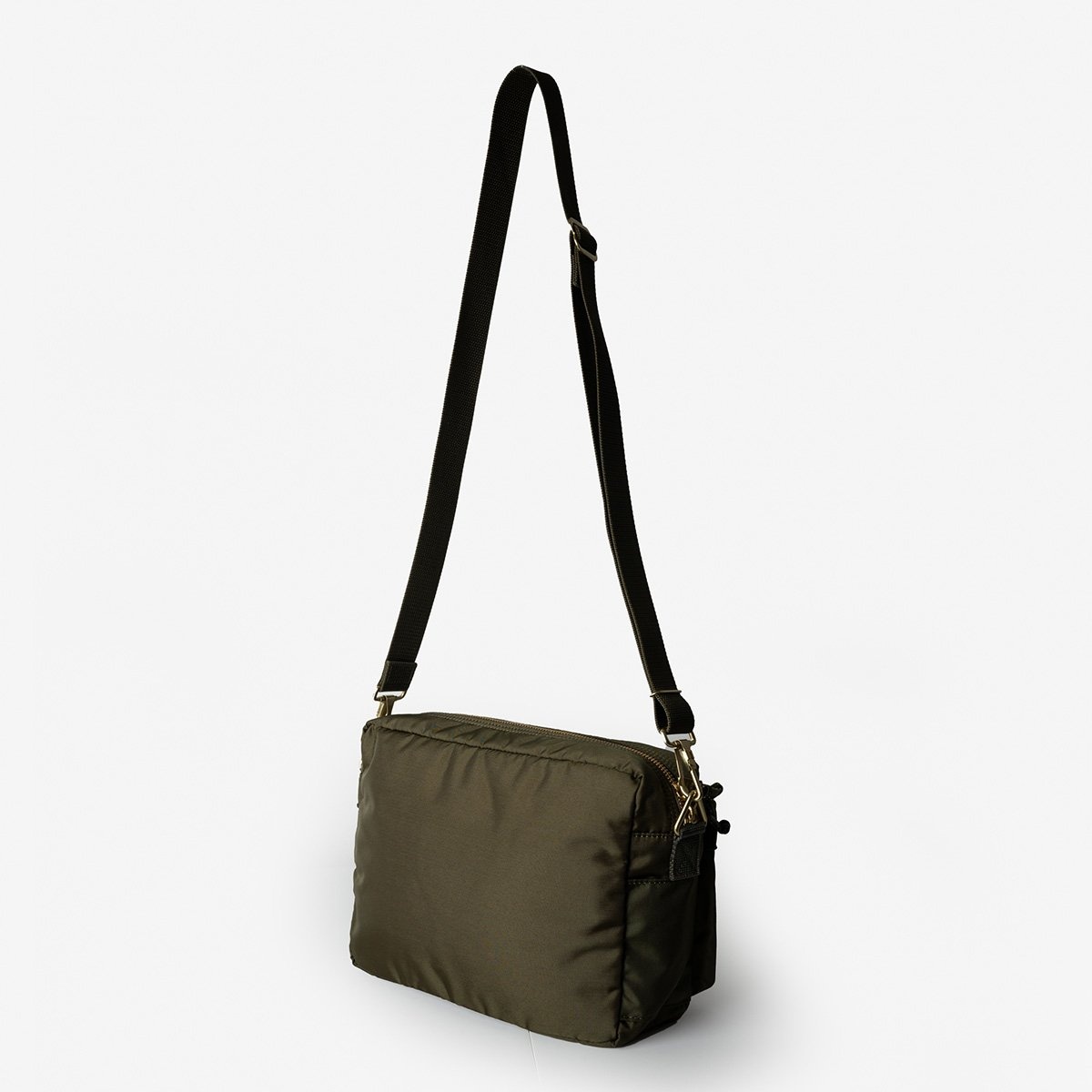 POR-FOR-SHLS-OLV Porter - Yoshida & Co. - Force Small Shoulder Bag - Olive - 3