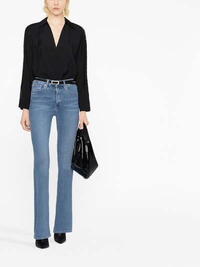 VERONICA BEARD Beverly skinny-cut flared jeans outlook