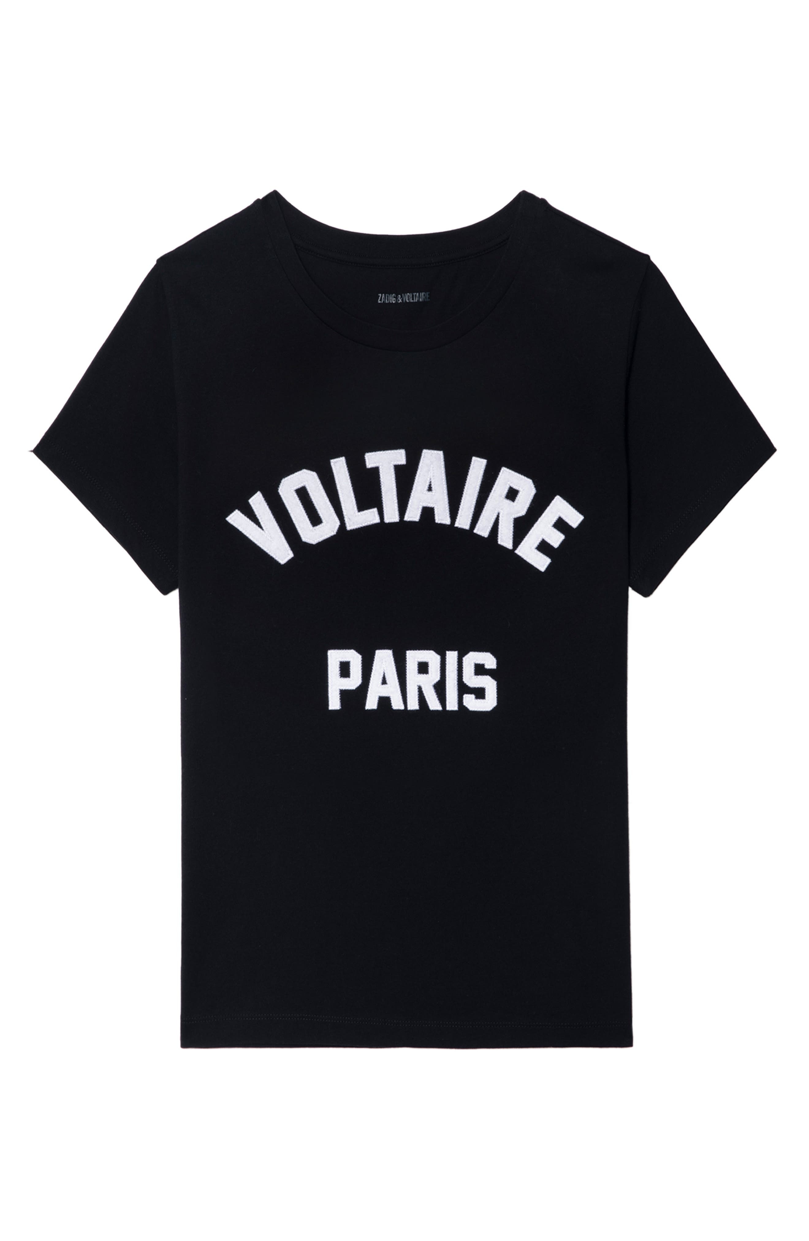 Zadig & Voltaire Alys Voltaire Paris Cotton Graphic T-Shirt in Black at Nordstrom - 5