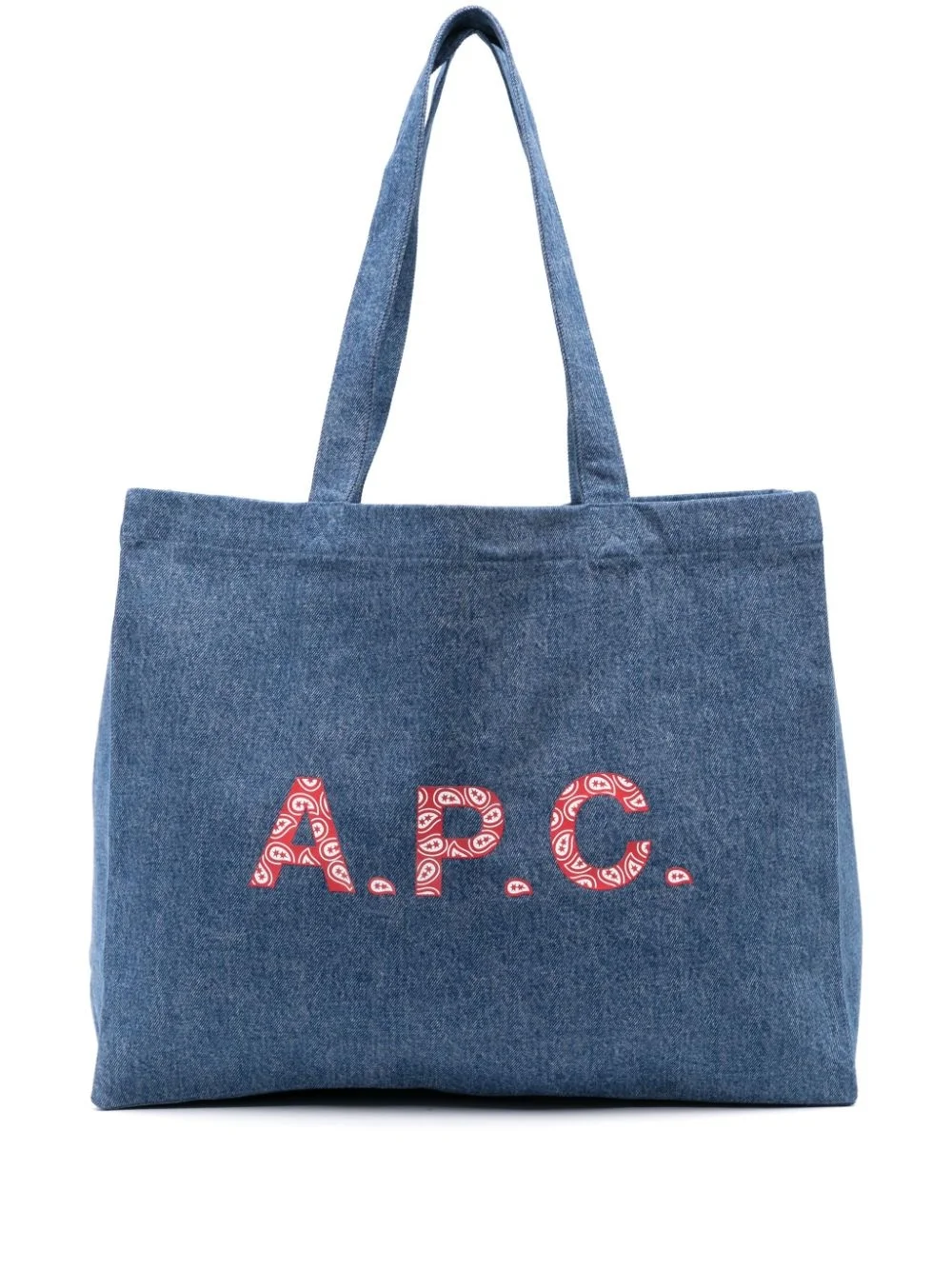 Diana denim tote bag - 1