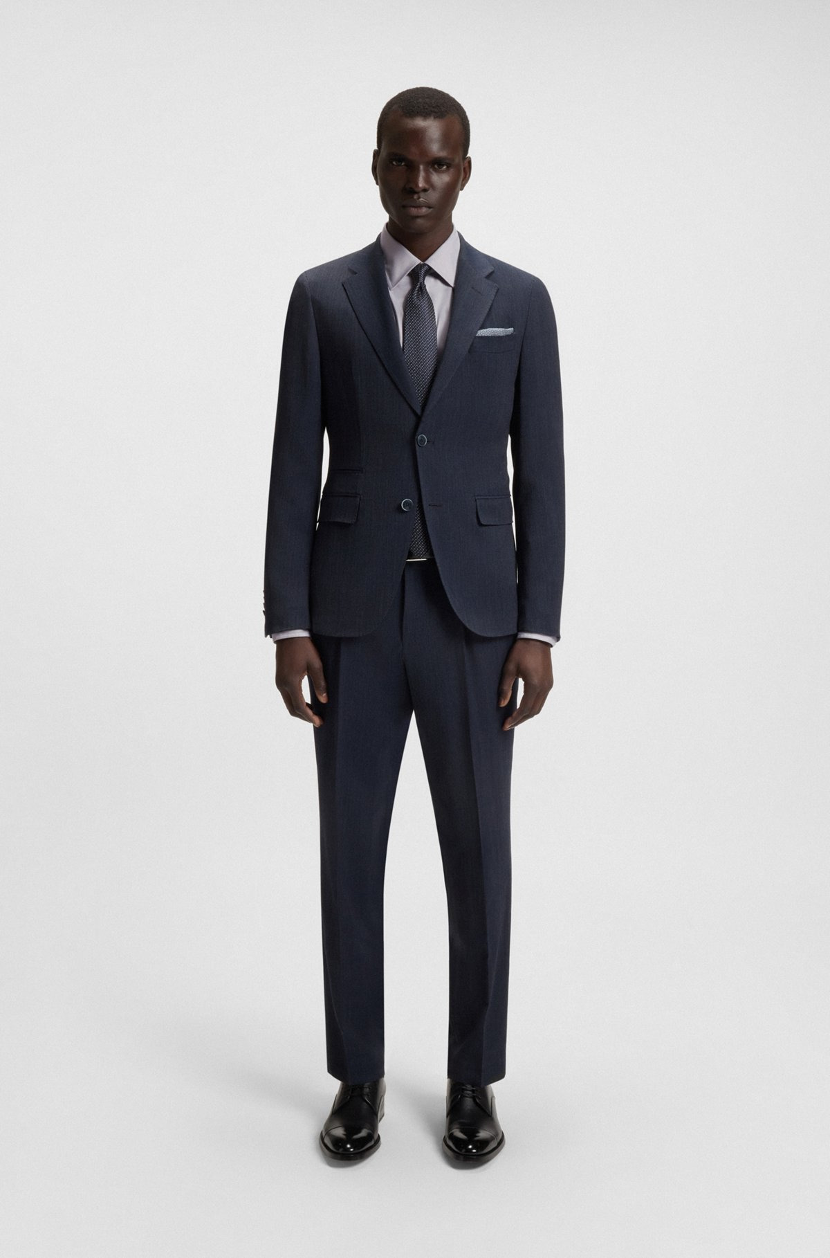 SLIM-FIT SHIRT IN AN ITALIAN COTTON - 4