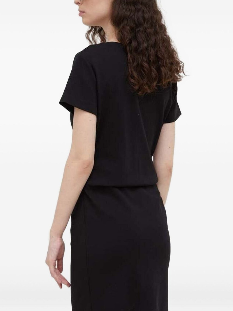 TIGER OF SWEDEN gathered-waist short-sleeve midi dress outlook