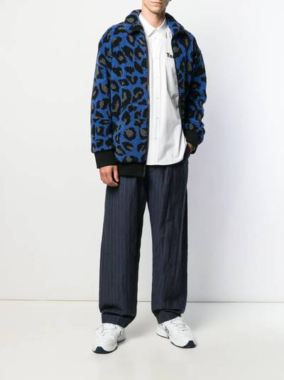 MSGM Turbo embroidered shirt outlook