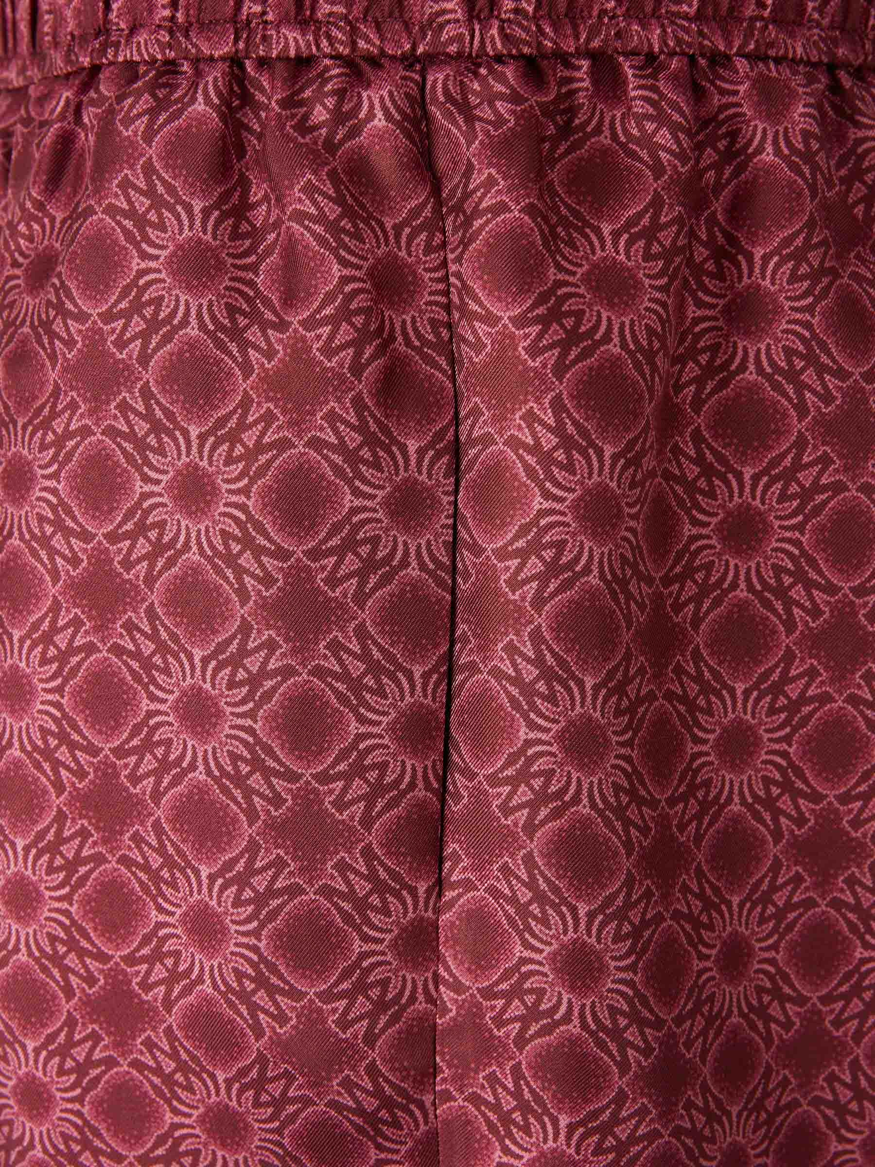 PRINTED SILK BERMUDAS - 3