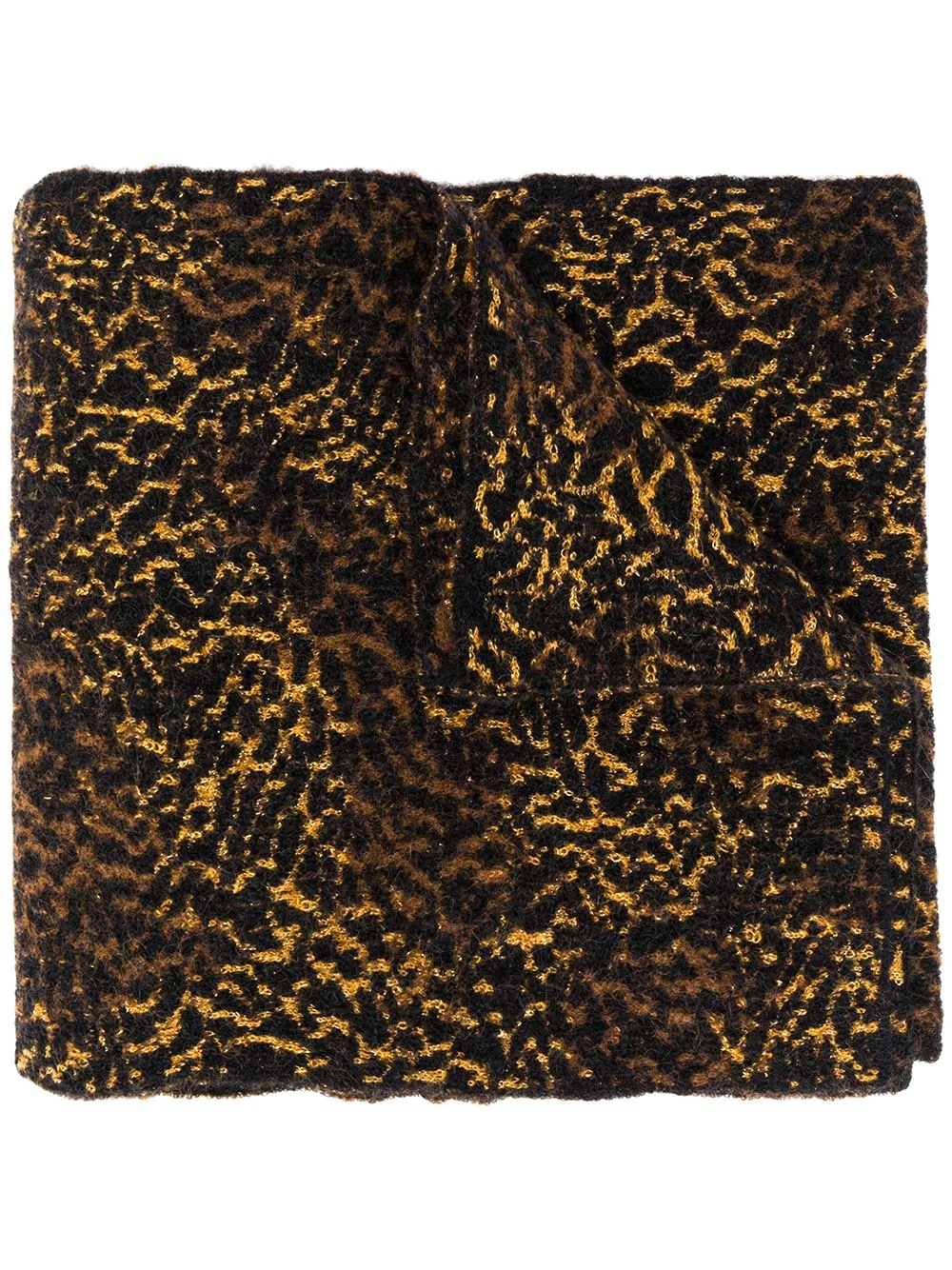 leopard camouflage scarf - 1