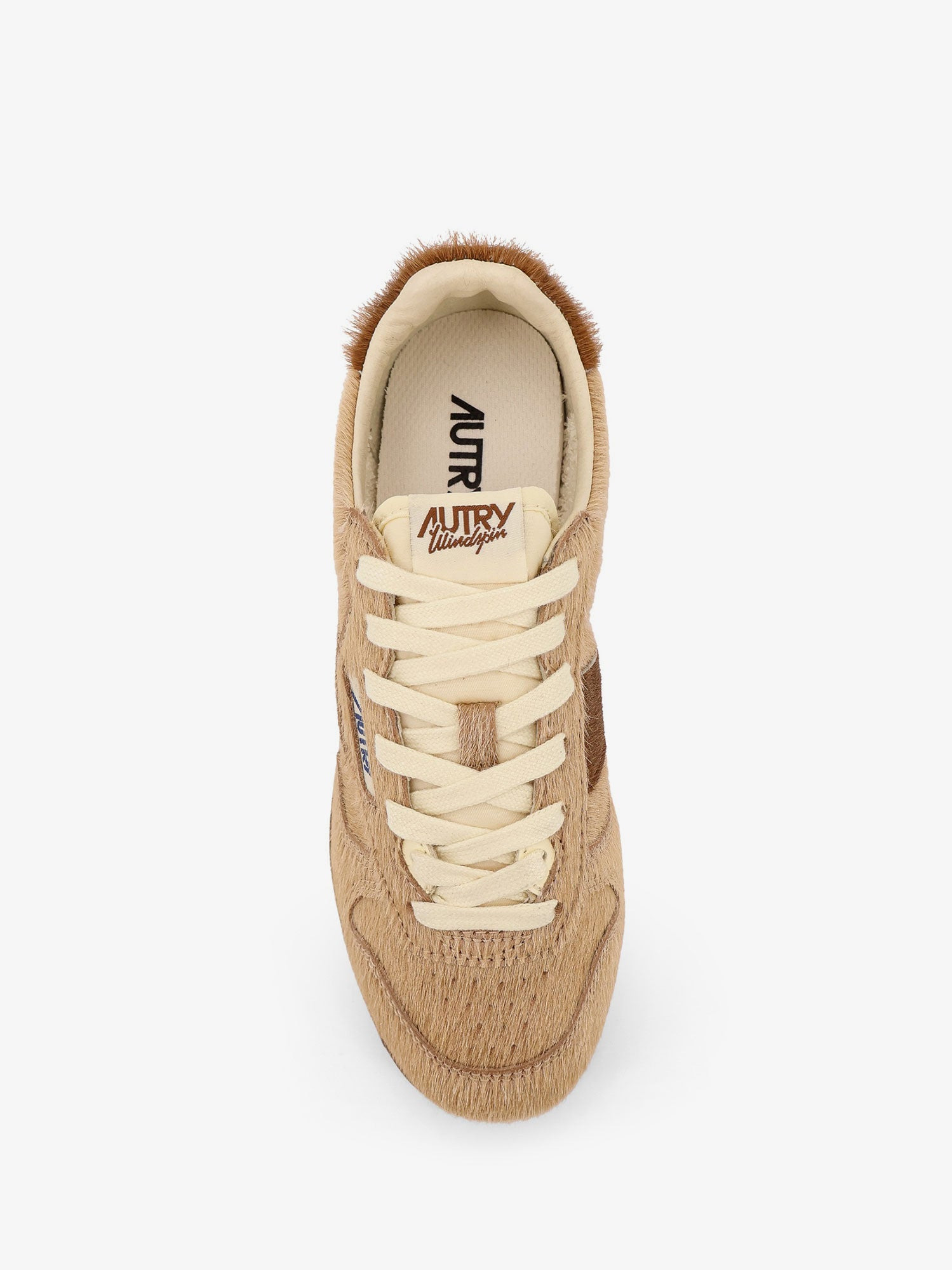 Autry Low-Top Windspin Pony Skin Sneakers - 5
