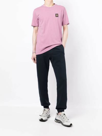 Belstaff logo-patch cotton T-shirt outlook