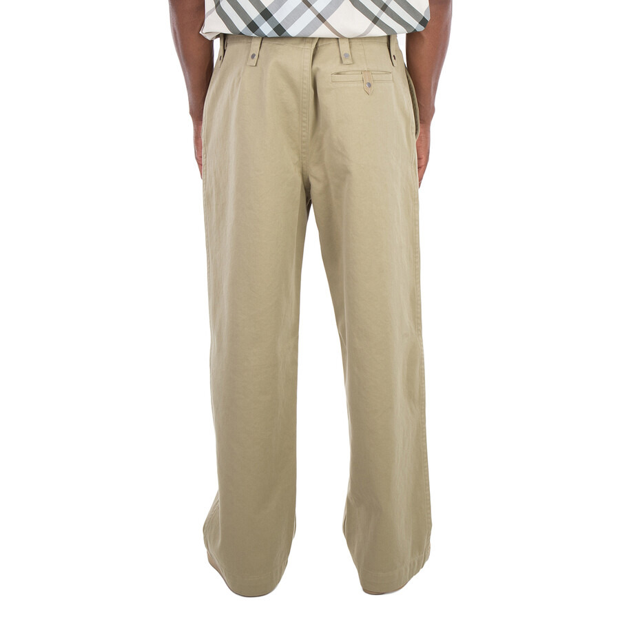 Burberry Cotton Satin Tailored Trousers - 5